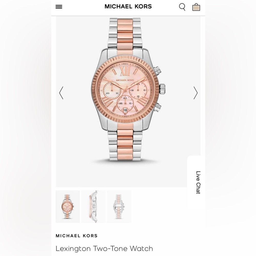 Michael Kors Two Tone Women’s Watch